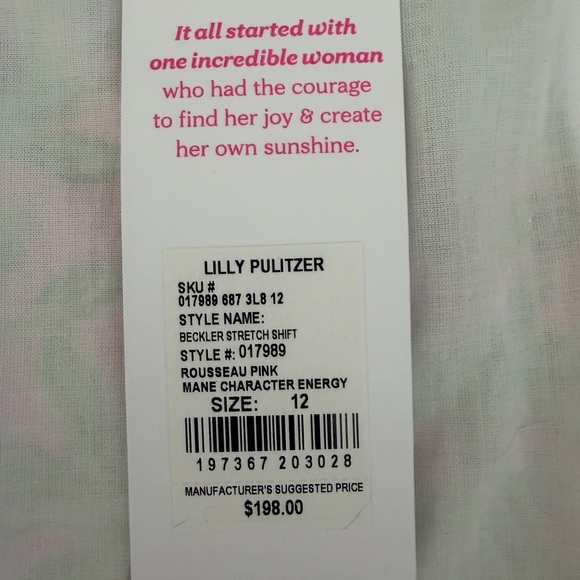 Lilly Pulitzer Beckler Stretch Shift - Picture 9 of 10